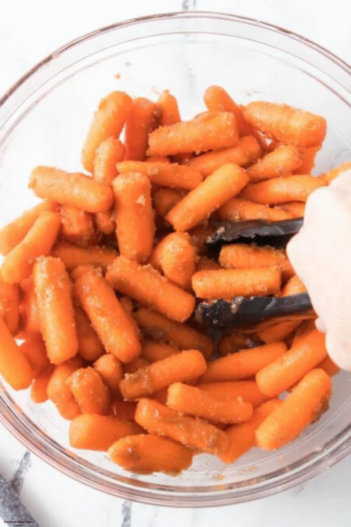 Cinnamon Brown Sugar Carrots