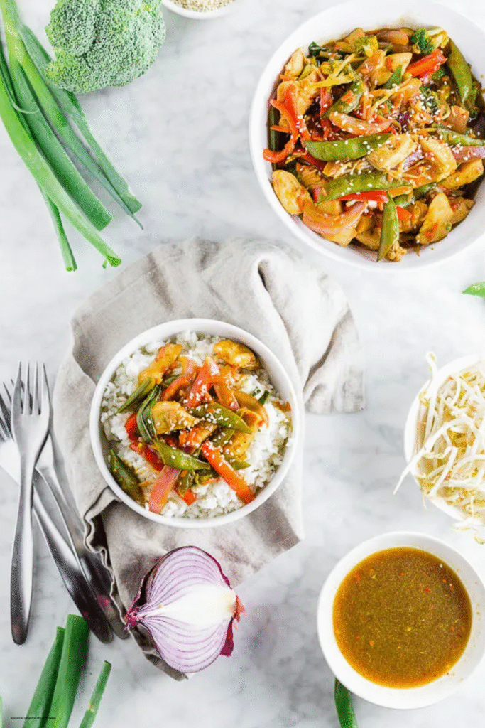 Gluten Free Chicken Stir Fry with Veggies