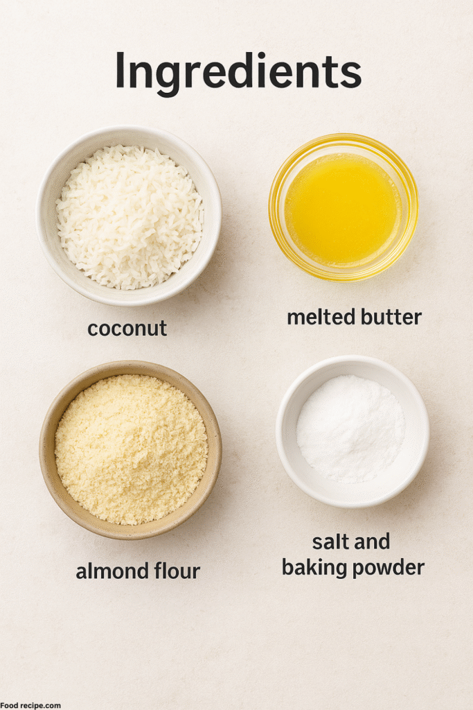 Coconut Almond Crust Gluten Free