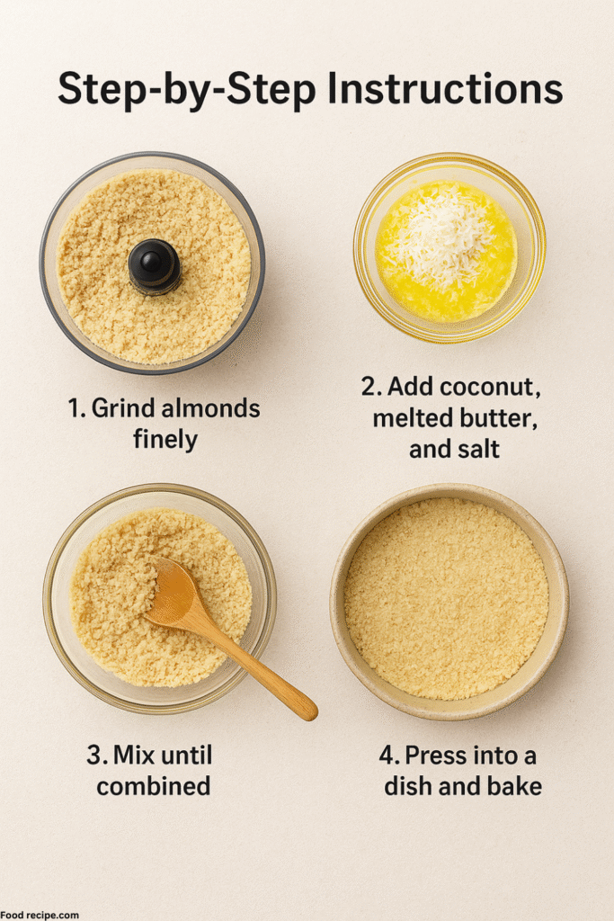 Coconut Almond Crust Gluten Free