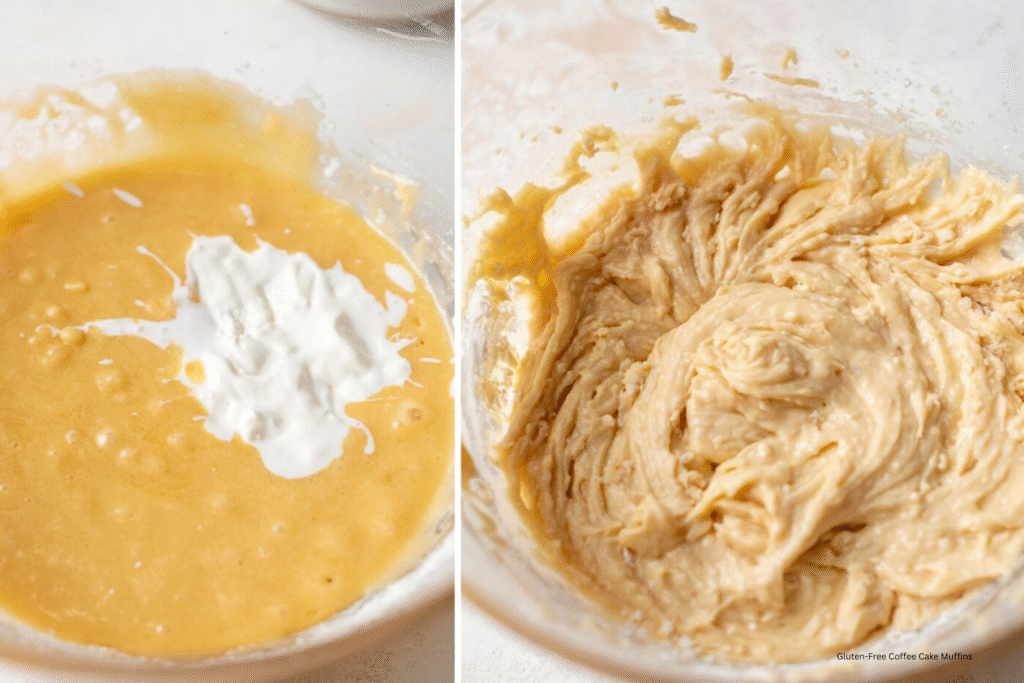 Gluten-Free Coffee Cake Muffins