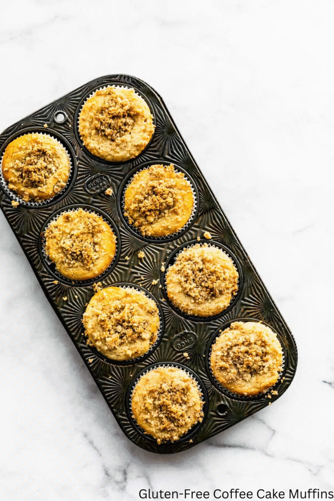 Gluten-Free Coffee Cake Muffins