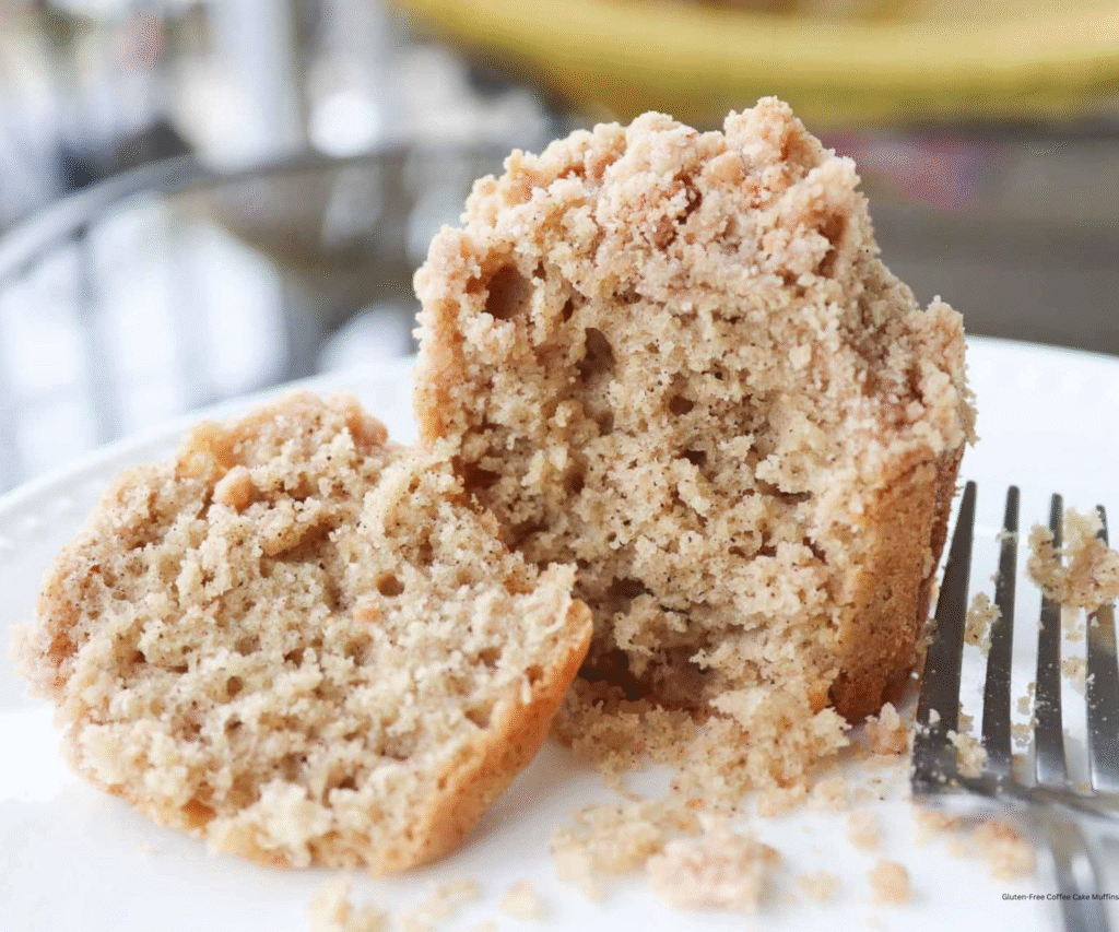 Gluten-Free Coffee Cake Muffins