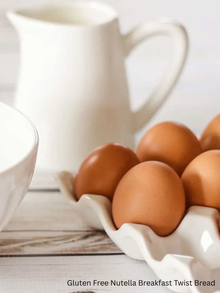 Gluten Free Nutella Breakfast Twist Bread