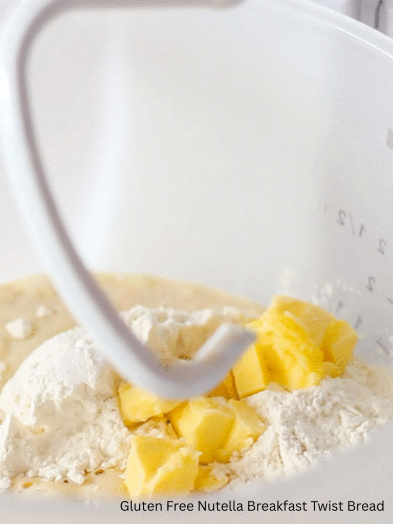 Gluten Free Nutella Breakfast Twist Bread