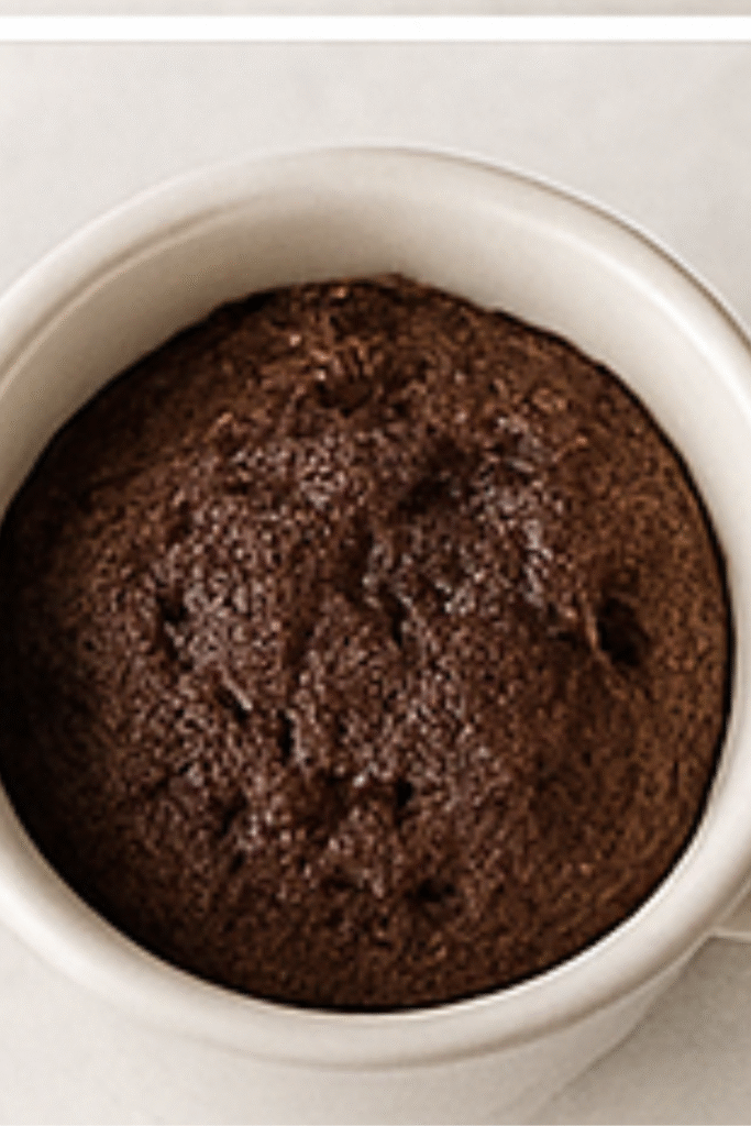 Easy Gluten Free Chocolate Mug Cake