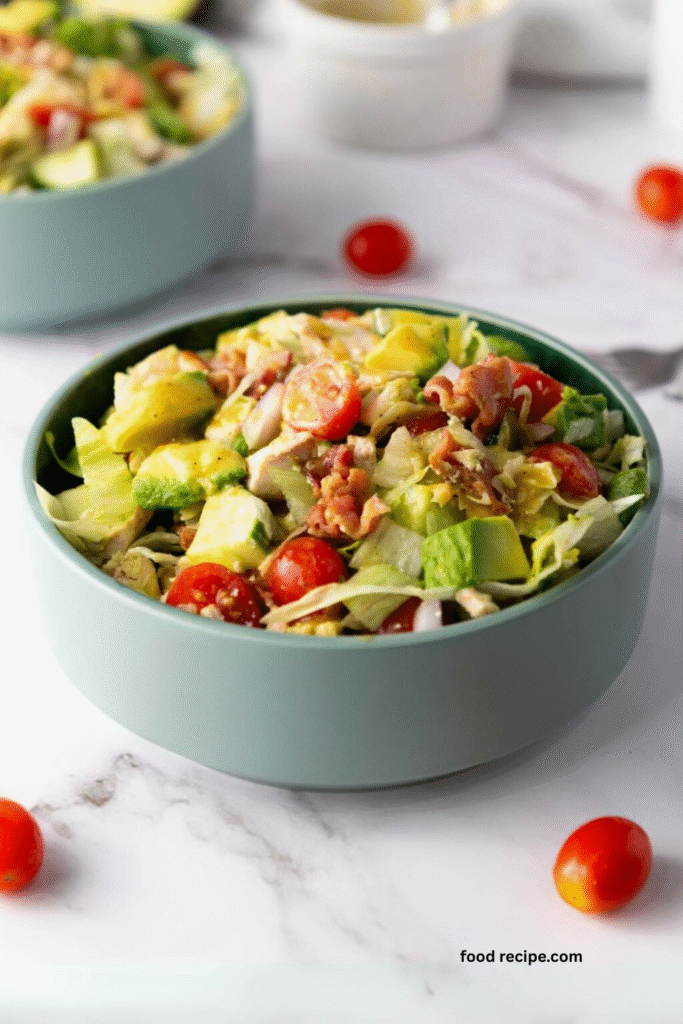 Easy Chicken Chopped Salad