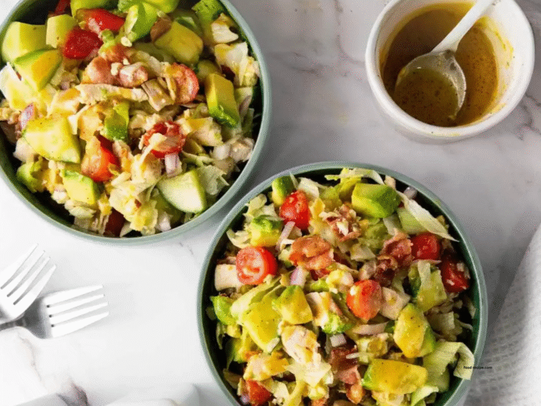 Easy Chicken Chopped Salad