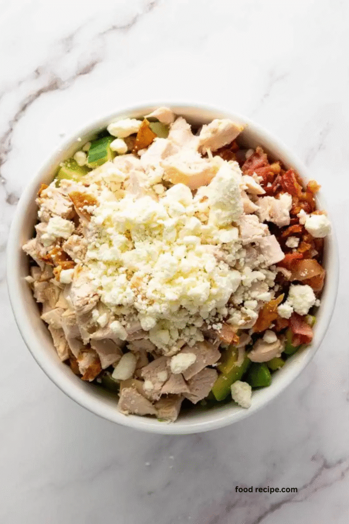 Easy Chicken Chopped Salad