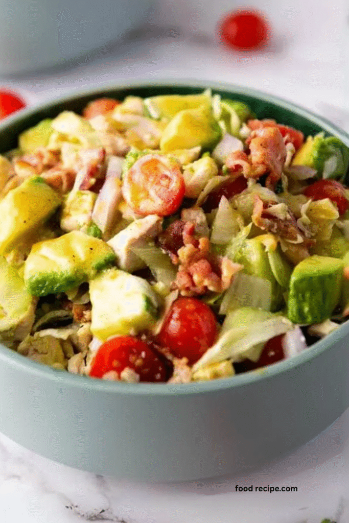 Easy Chicken Chopped Salad