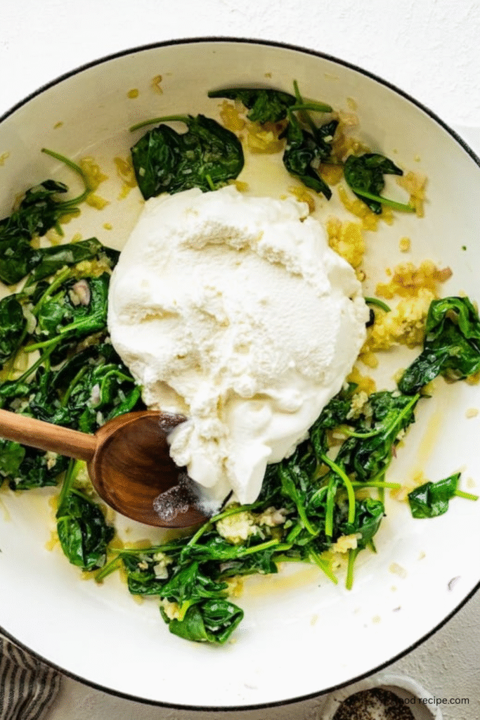 Gluten Free Lemon Ricotta Pasta with Caramelized Shallots