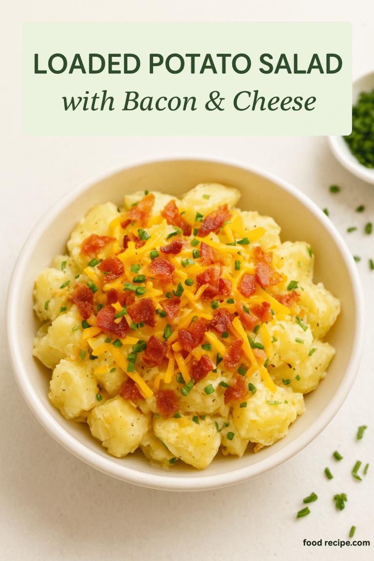 Loaded Potato Salad with Bacon, Cheese, and Fresh Herbs Step by Step guide