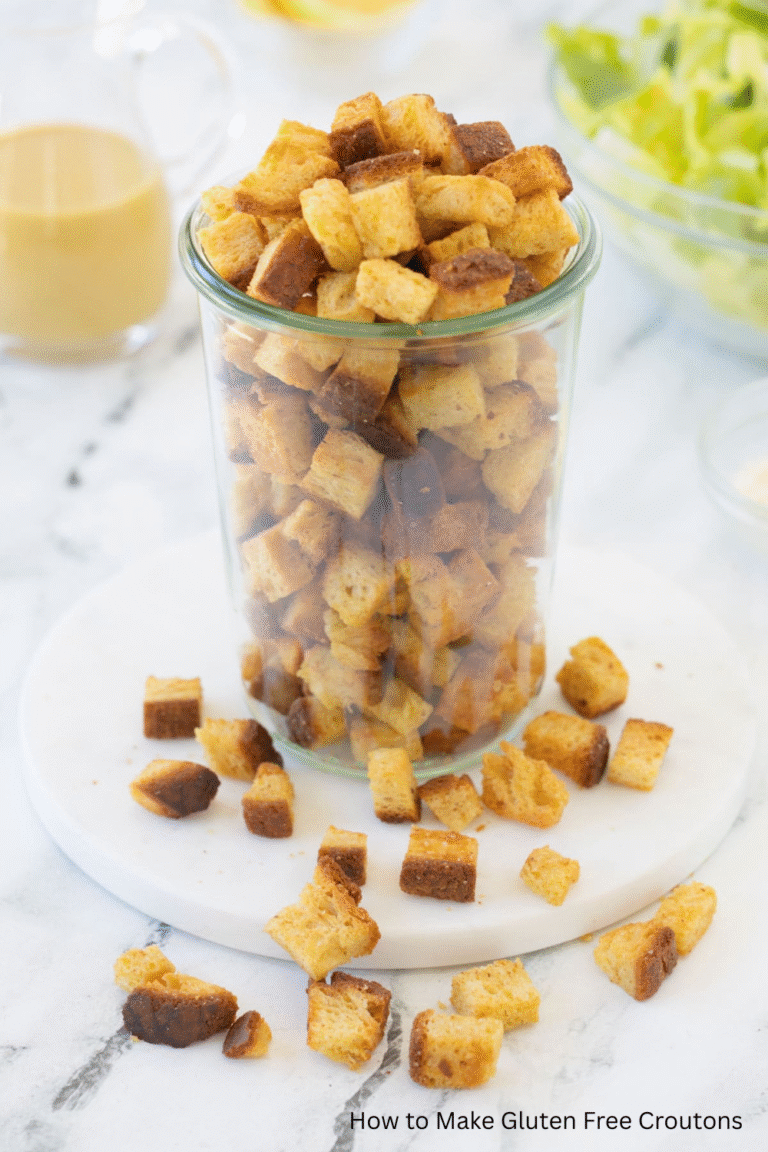 Gluten free croutons