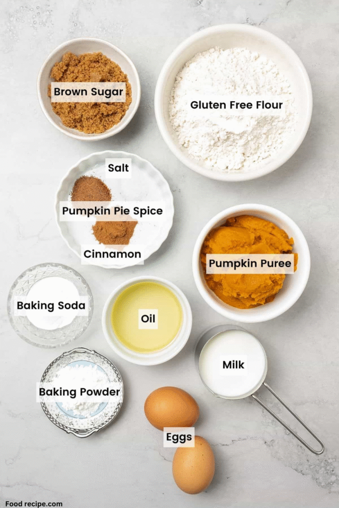 Fluffy Gluten Free Pumpkin Cupcakes