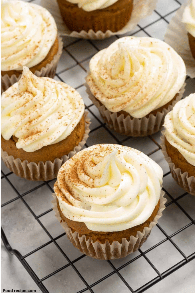 Fluffy Gluten Free Pumpkin Cupcakes