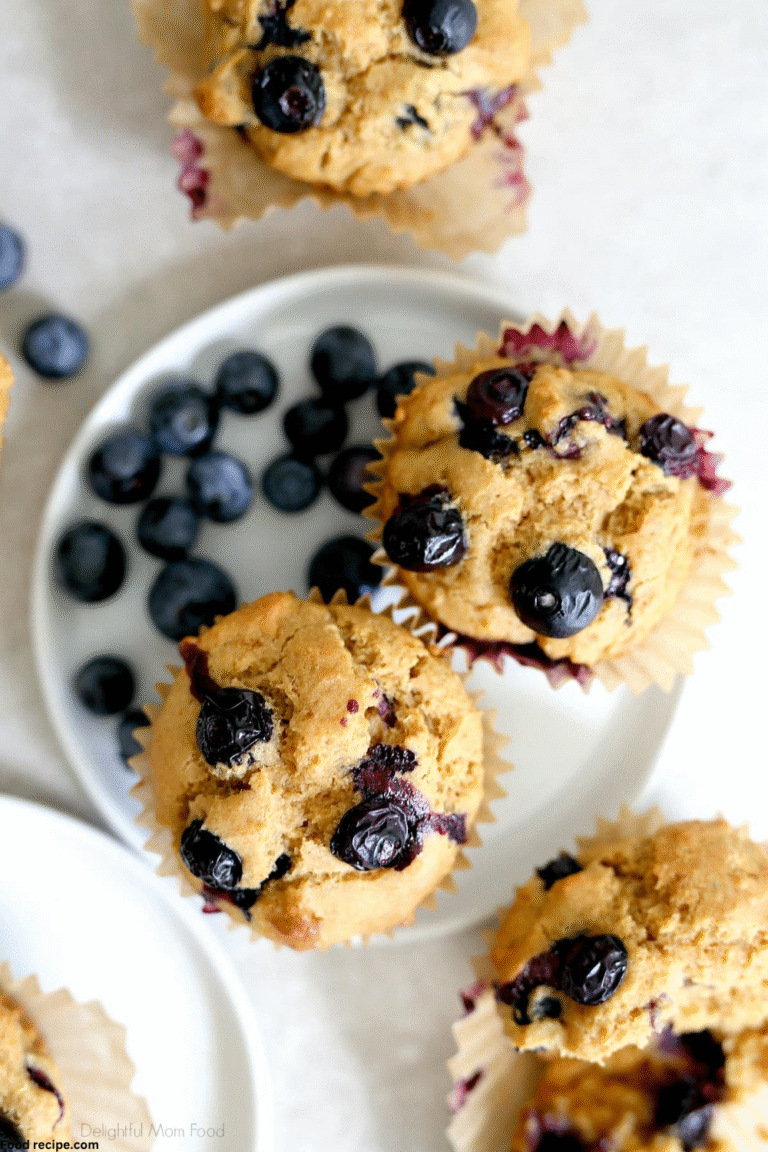 The Fluffiest Gluten Free Blueberry Muffins Step by Step guide