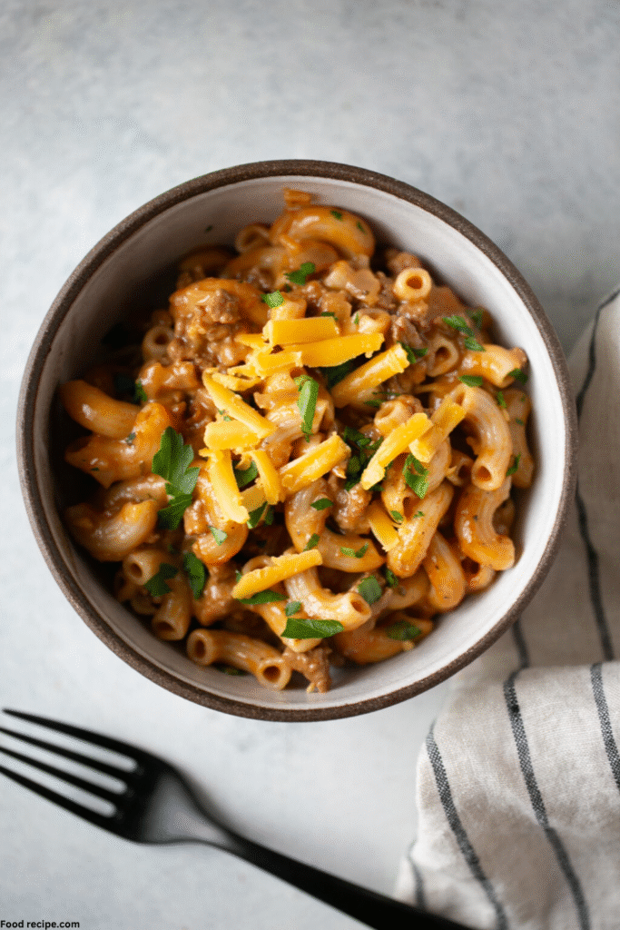 Gluten Free Hamburger Helper