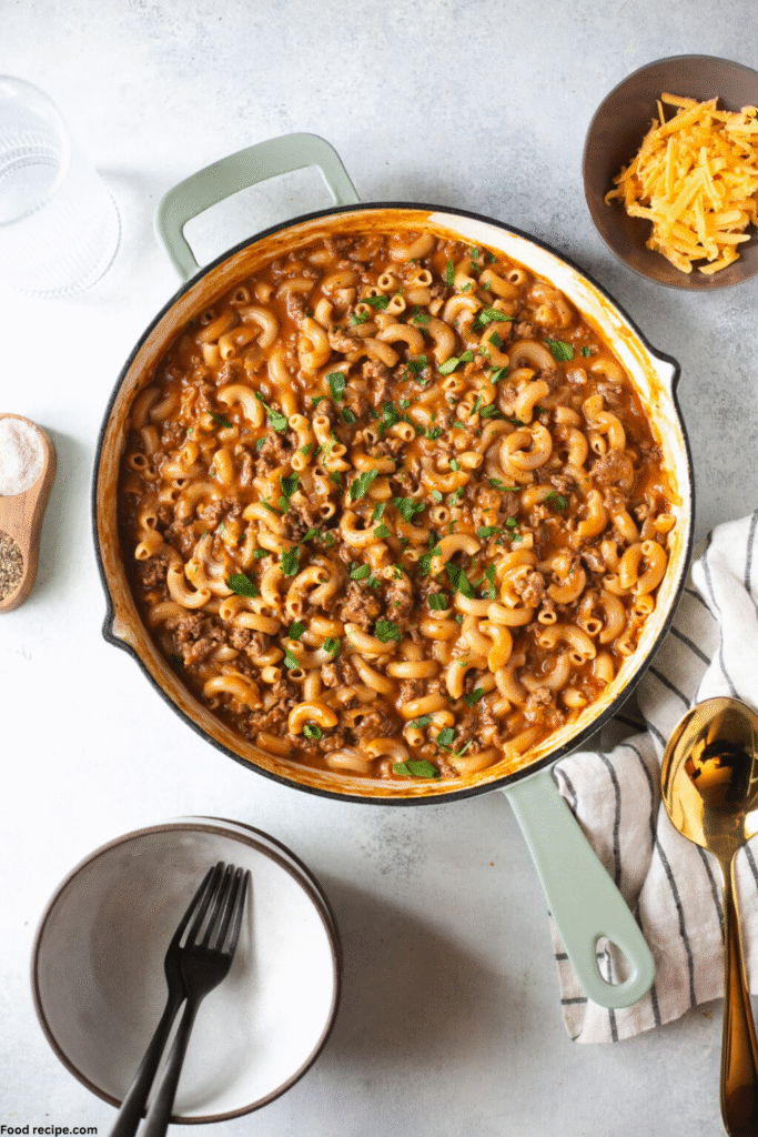 Gluten Free Hamburger Helper