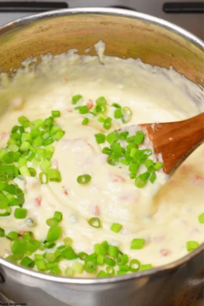 Chorizo Queso Dip preparation