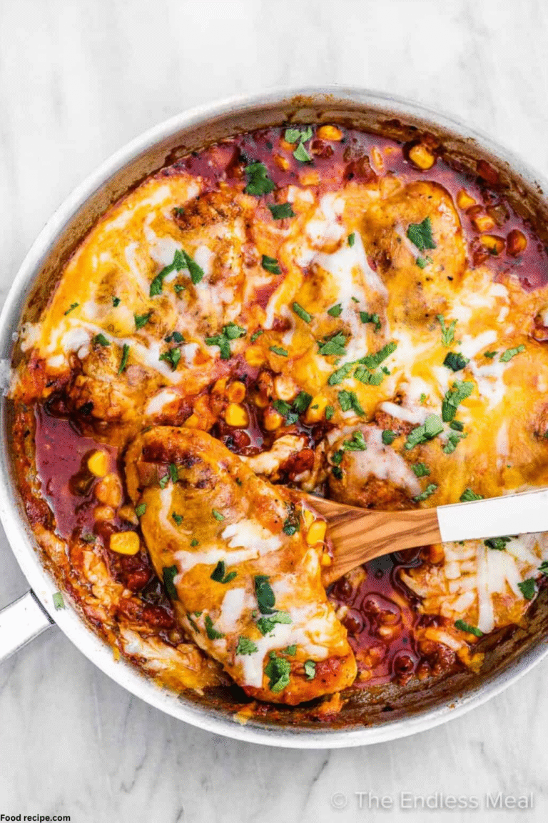 30 Minute Salsa Chicken Skillet Step by step guide