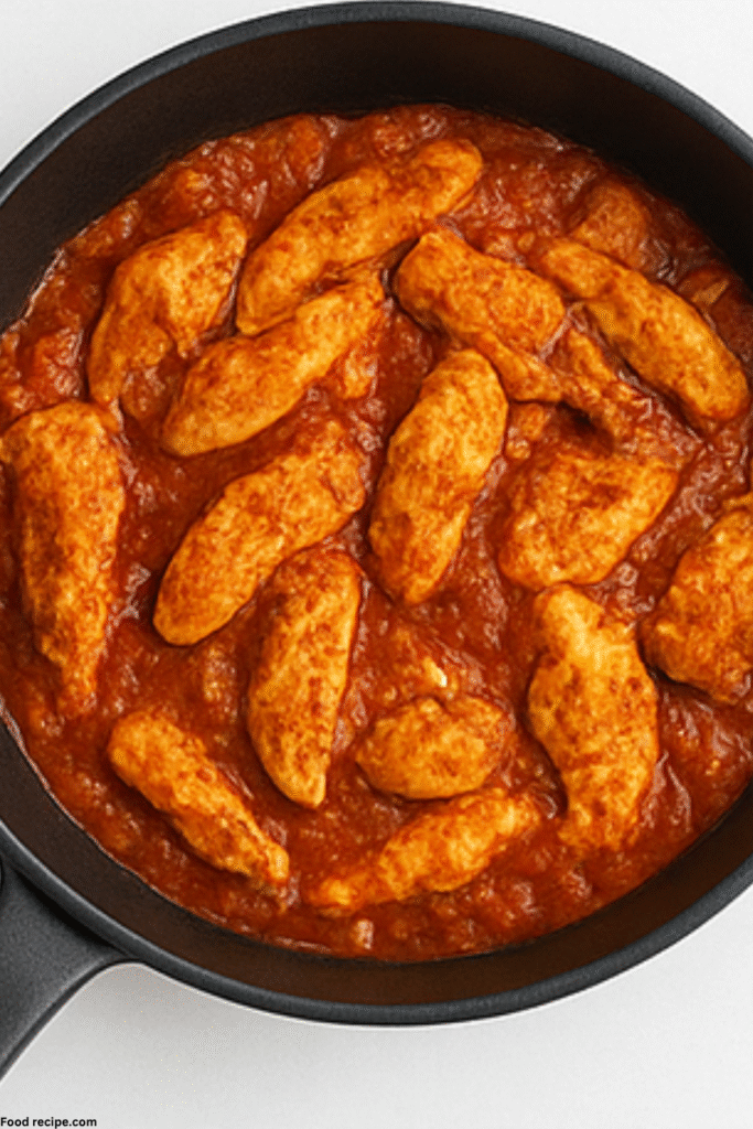 Salsa Chicken Skillet preparation