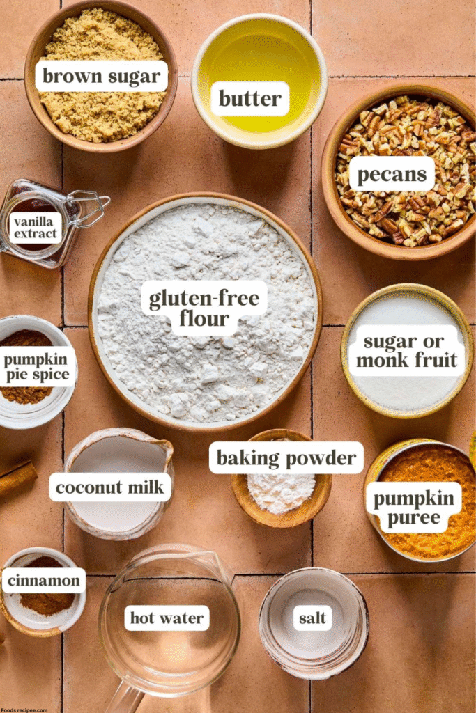 Gluten Free Pumpkin Cobbler