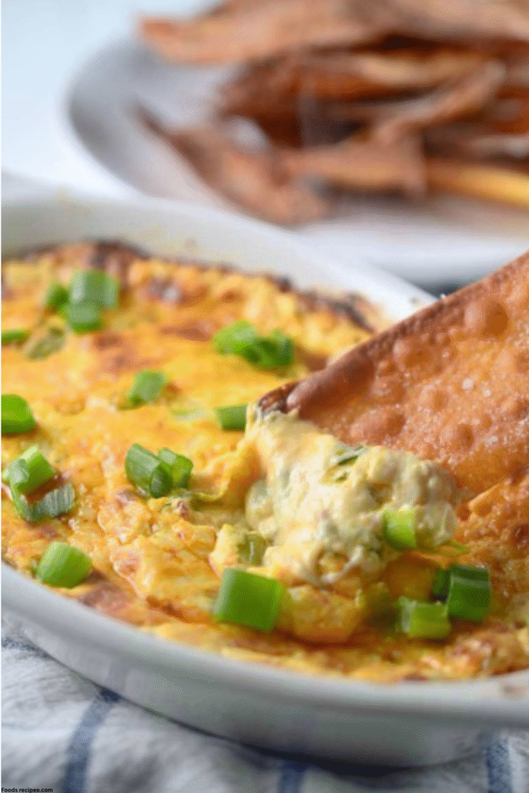 Hot Cream Cheese Dip with Scallions – The Ultimate Cheesy Party Appetizer