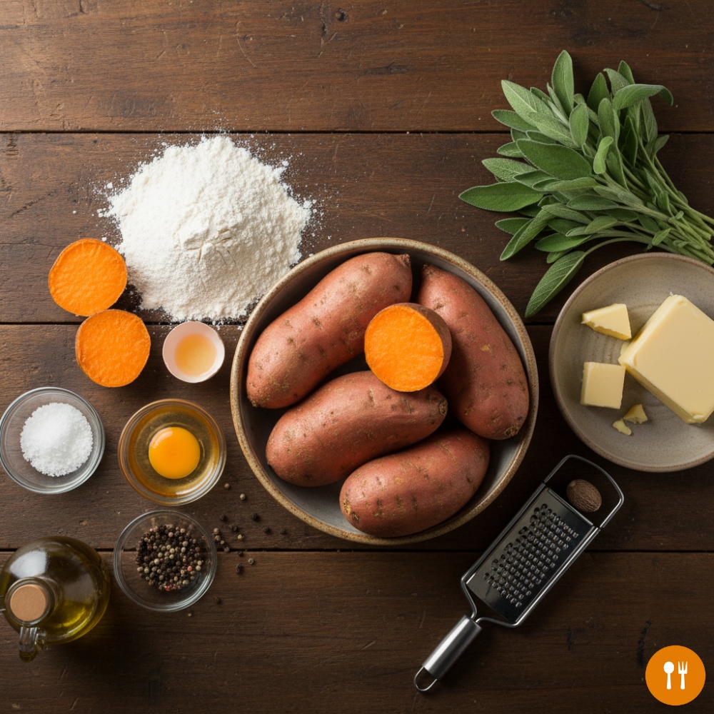 Gluten Free Sweet Potato Gnocchi 