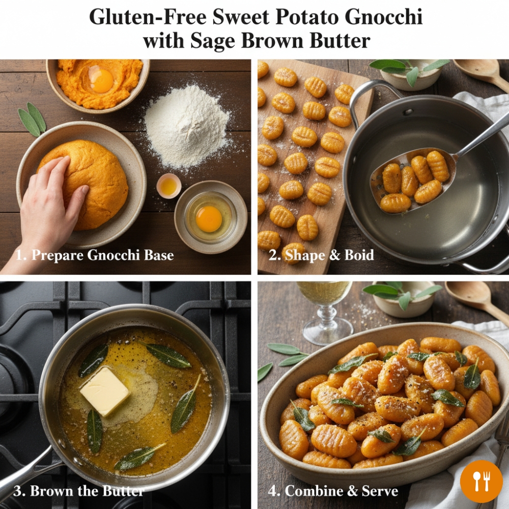 Gluten Free Sweet Potato Gnocchi 