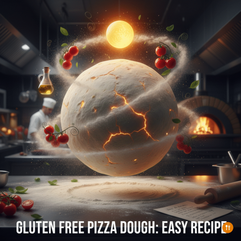 Gluten Free Pizza Dough: Easy Recipe