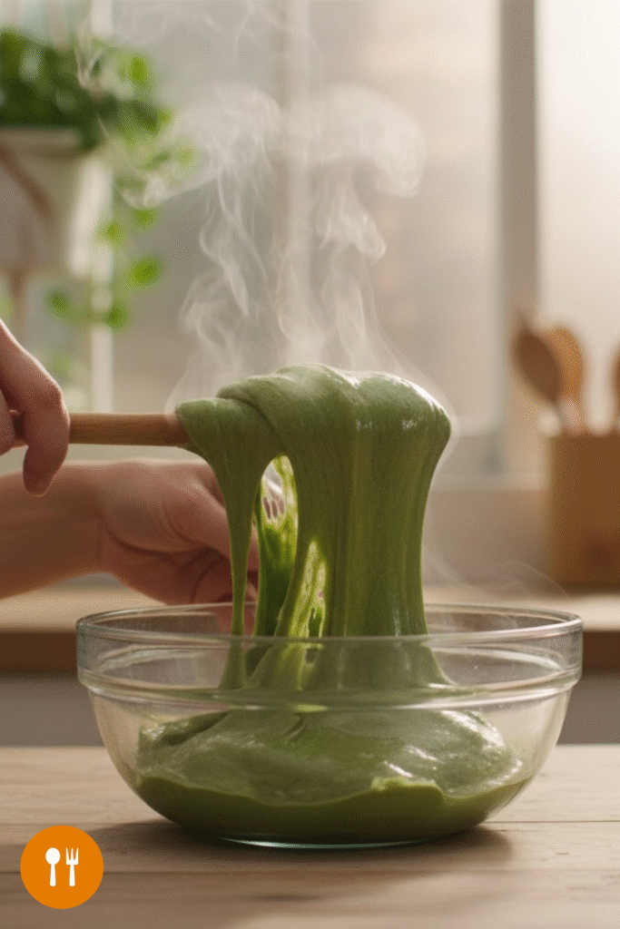 Simple Matcha Green Tea Mochi 