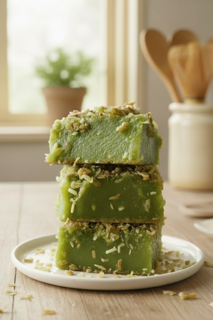 Simple Matcha Green Tea Mochi 