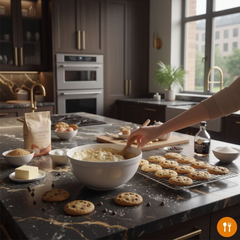 One Bowl Gluten Free Chocolate Chip Cookies Soft & Chewy, Easy Recipe