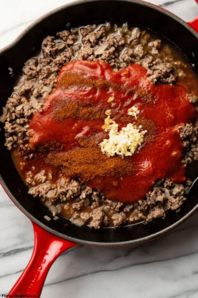 Easy Gluten Free Cheesy Beef and Shells