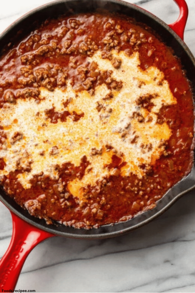 Easy Gluten Free Cheesy Beef and Shells