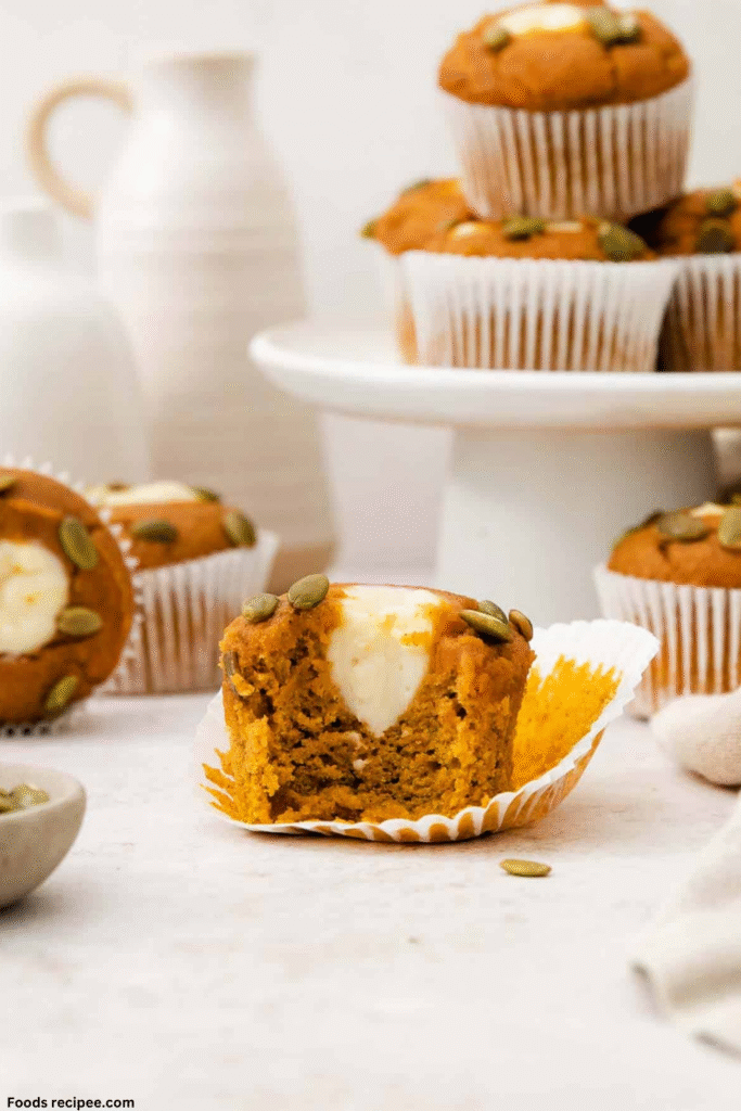 Gluten Free Pumpkin Cream Cheese Muffins