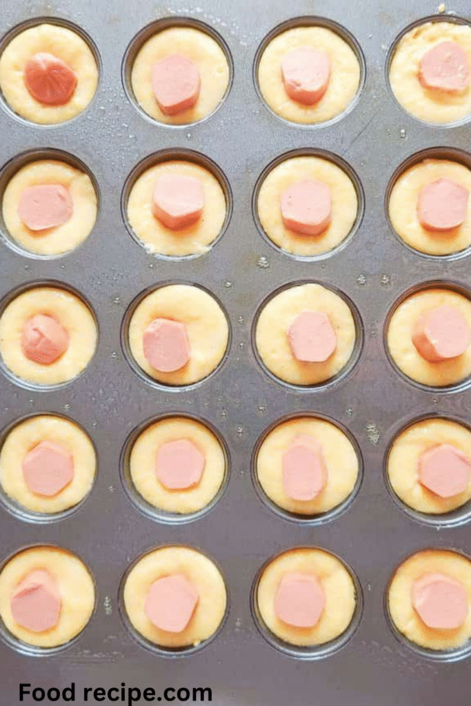 Bite-Size Gluten Free Corn Dog Muffins