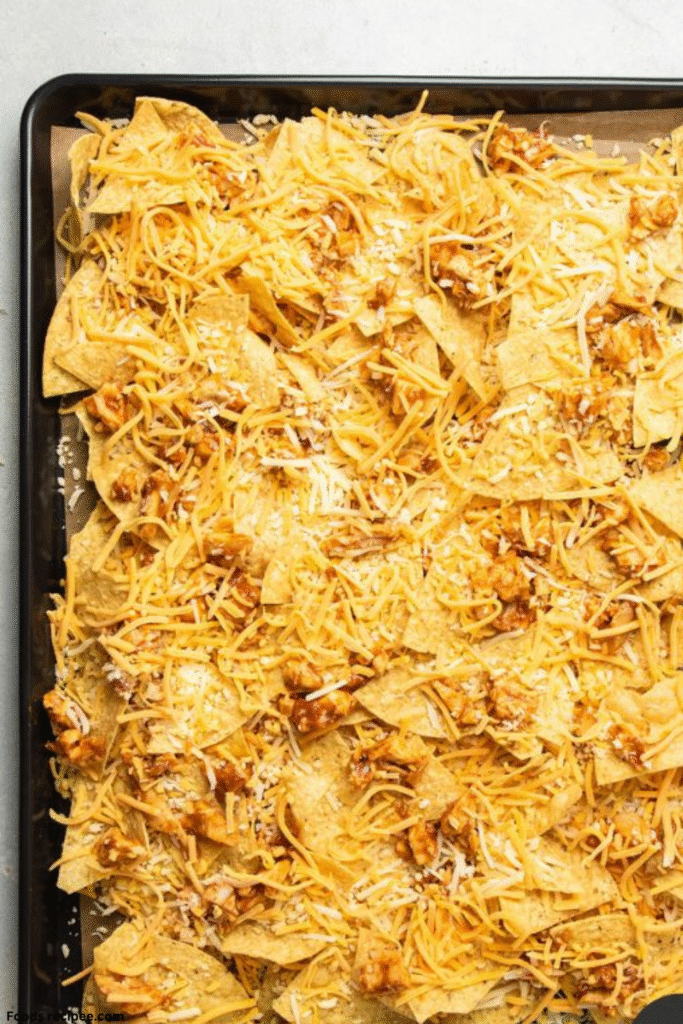 Gluten Free Grilled BBQ Chicken Nachos