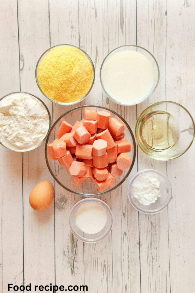 Bite-Size Gluten Free Corn Dog Muffins