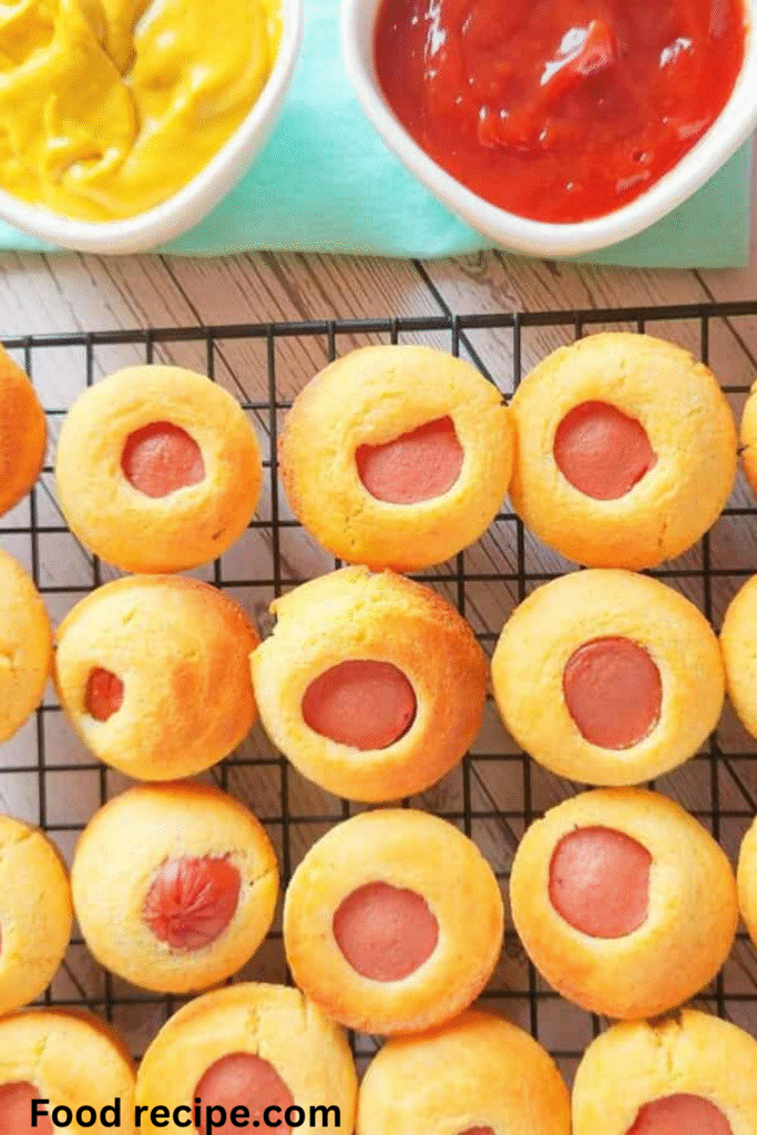 Bite-Size Gluten Free Corn Dog Muffins