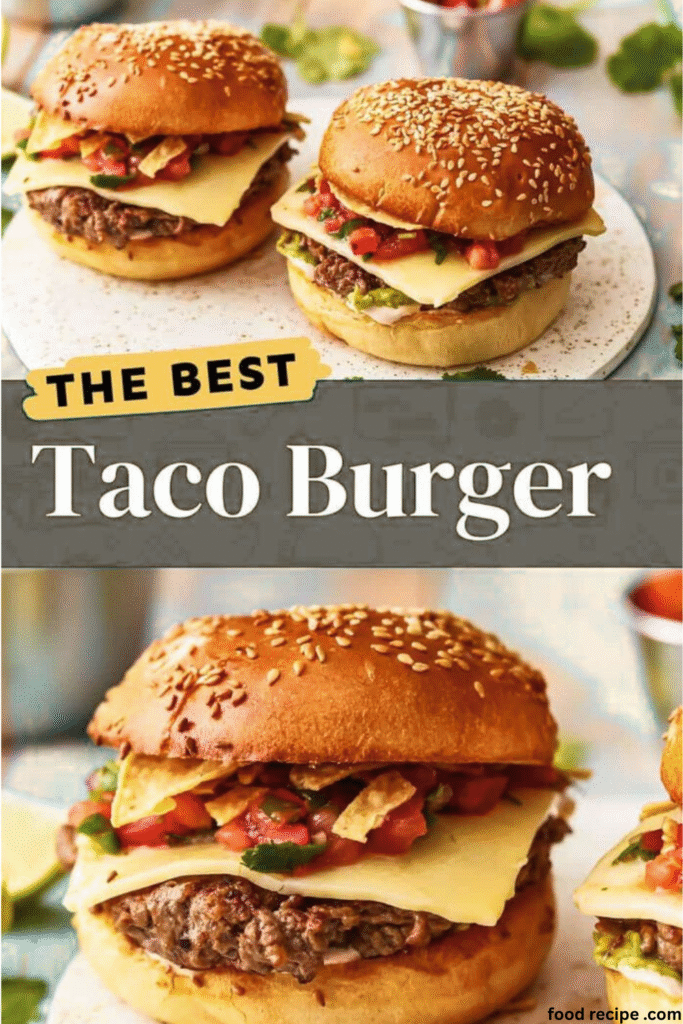 Easy Taco Meatloaf Burgers