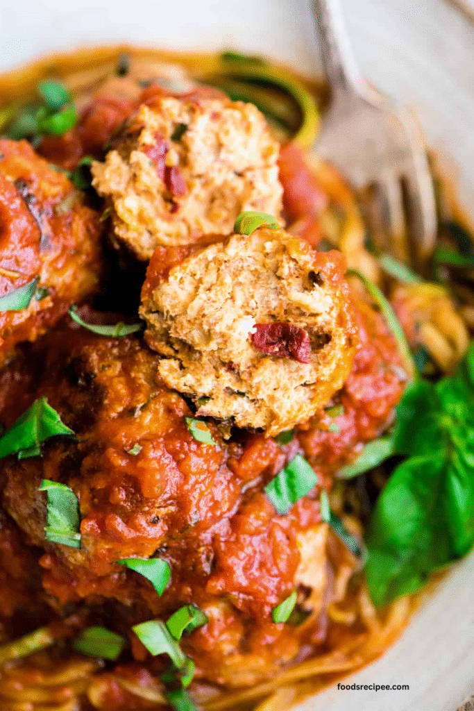 Gluten Free Ground Turkey Meatballs