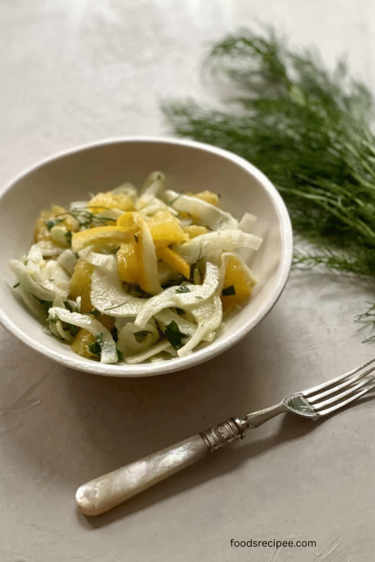 Fresh Citrus and Fennel Salad | Light, Refreshing & Flavorful Winter Salad