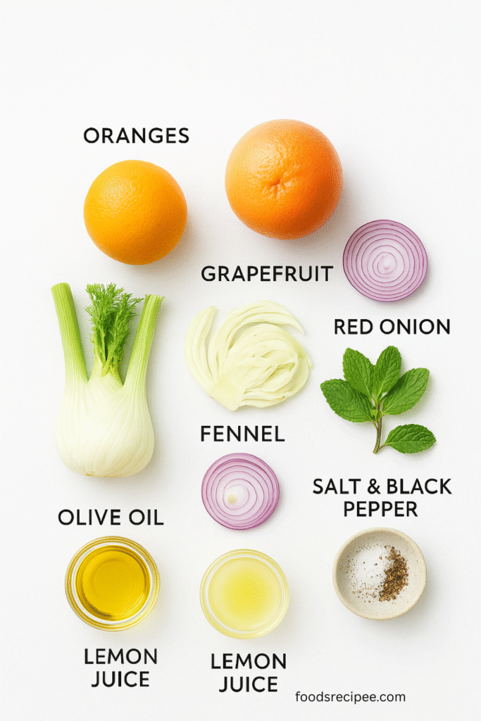 Fresh Citrus and Fennel Salad