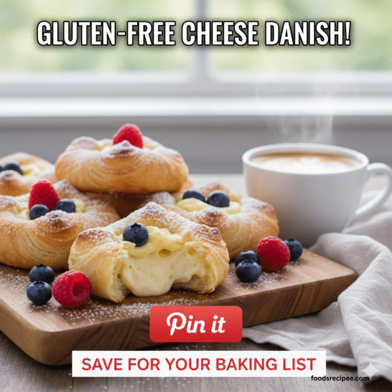 Gluten-Free Cheese Danish with Two Dough Options! (Bakery-Style & Easy Method)