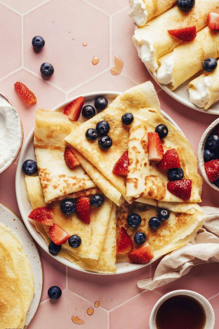 Perfect Gluten Free Crepes (Dairy-Free) | Easy, Flexible & Foolproof Crepe Recipe