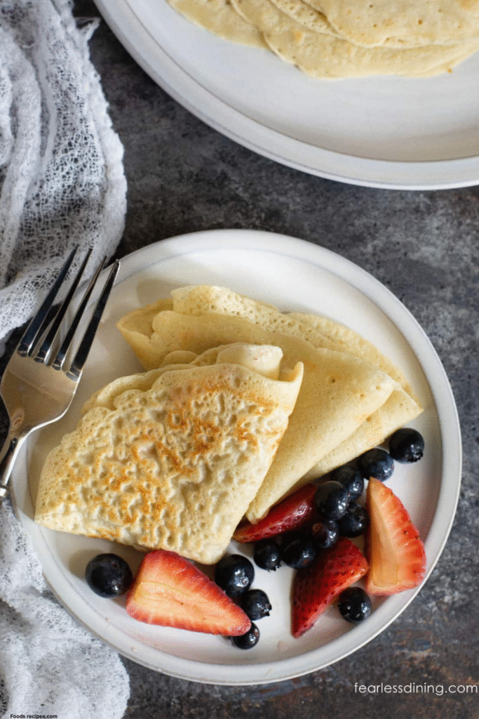 Perfect Gluten Free Crepes (Dairy-Free)