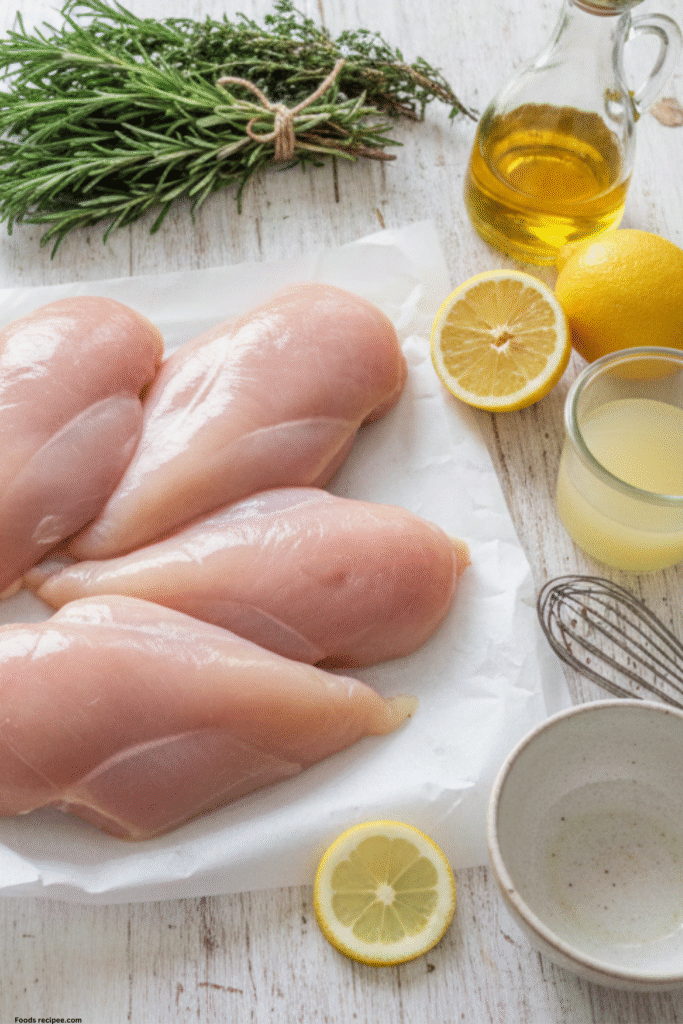 Gluten Free Lemon Herb Roasted Chicken: Easy Weeknight Dinner