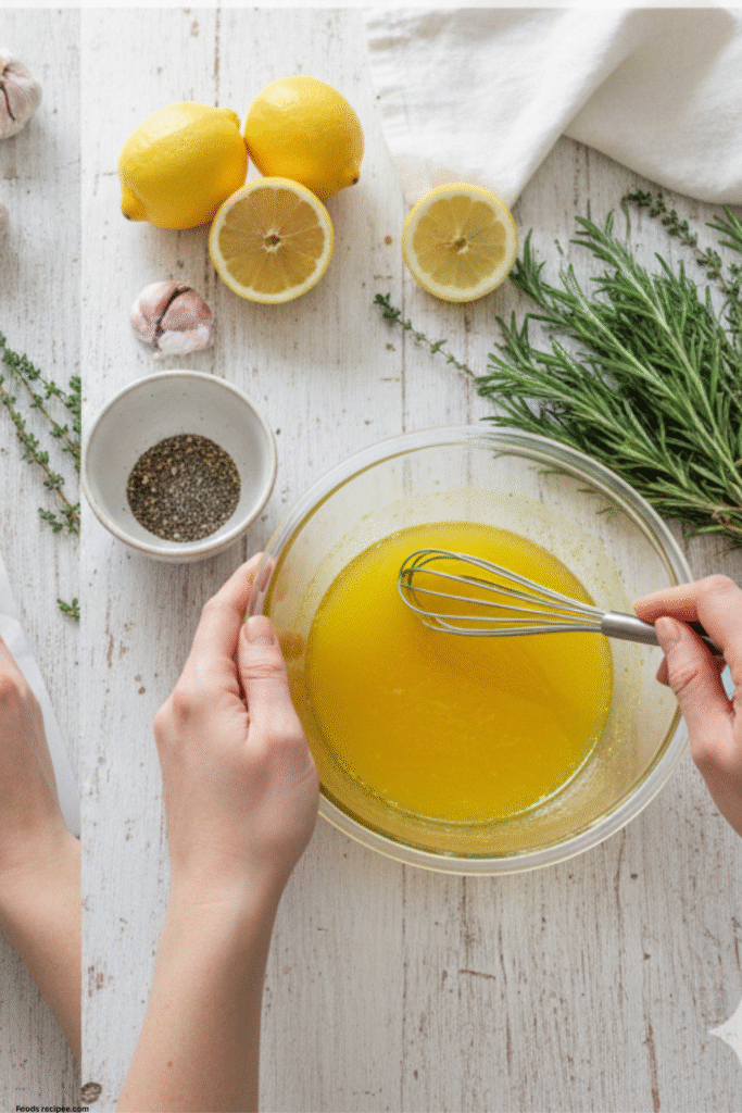 Gluten Free Lemon Herb Roasted Chicken: Easy Weeknight Dinner