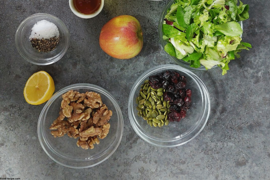 Apple and Walnut Salad Cups 